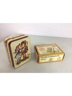 Tin Vintage Tin Full O' Notes The Little Sweethearts Box Included
